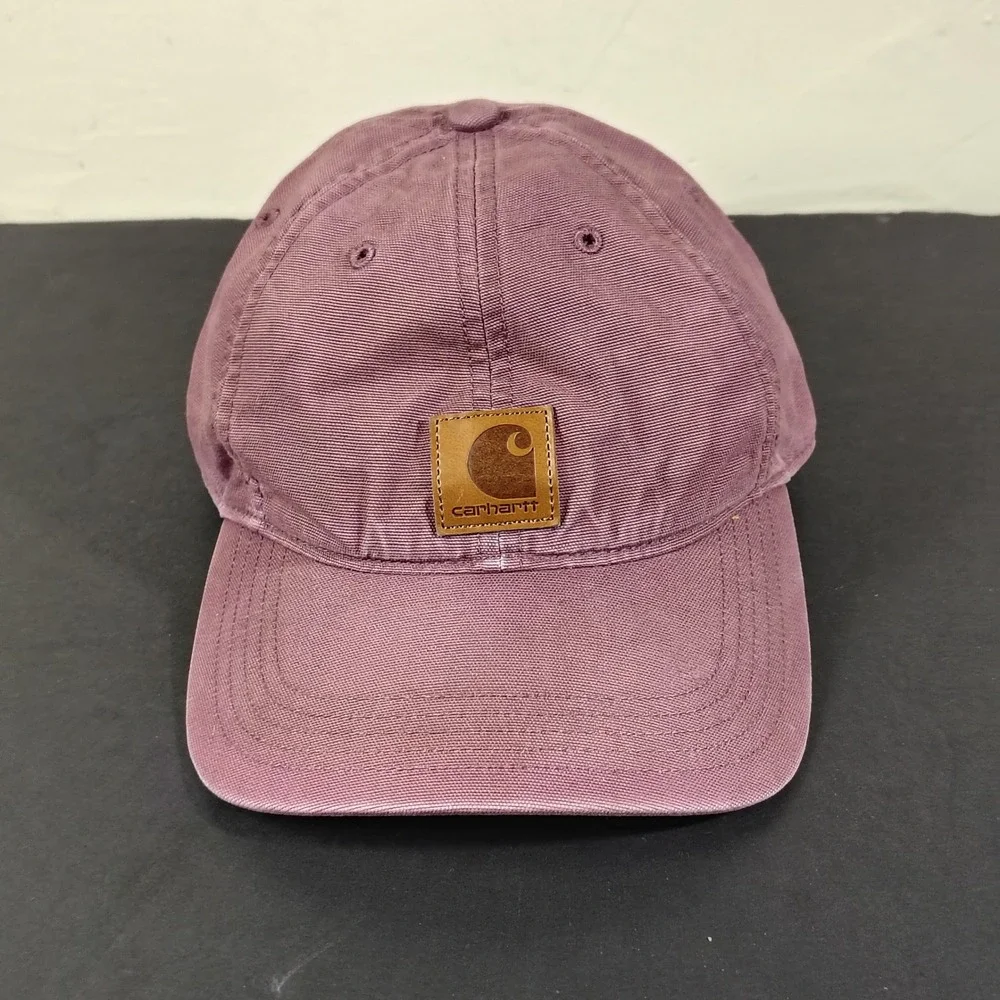 Carhartt Hat Cap Strapback One Size Rose Pink Odessa Canvas Cotton Womens
